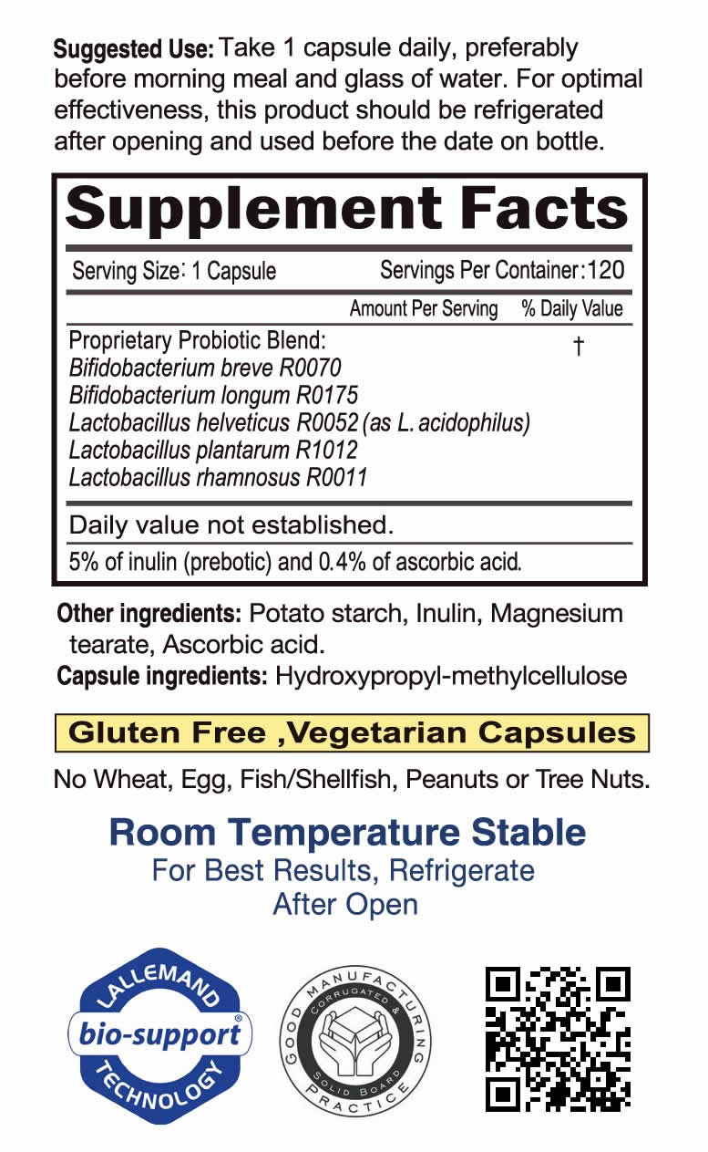Probiotics Supplement Facts