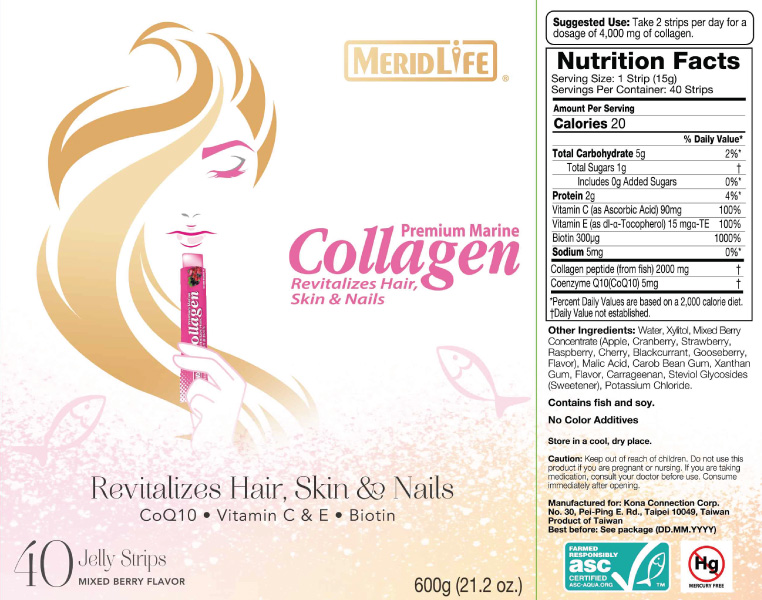 Collagen Jelly Strips Supplement Facts